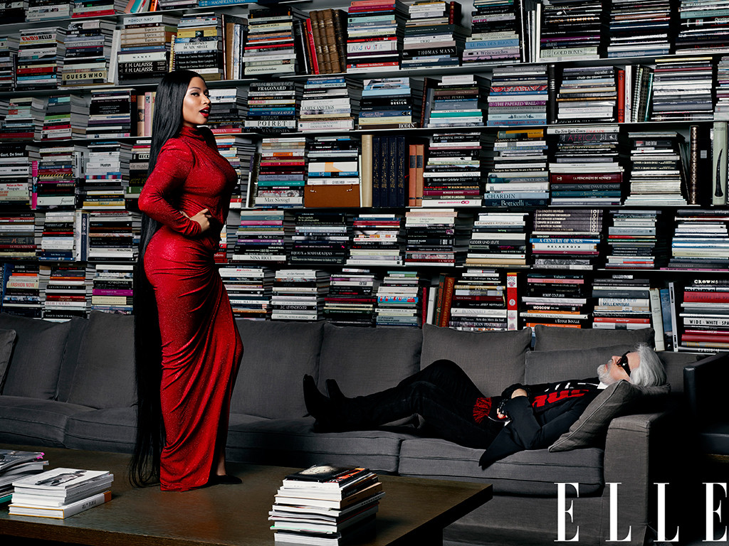 Nicki Minaj, ELLE, July 2018